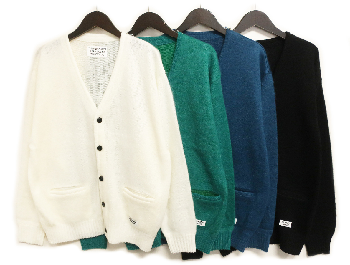 柔らかい 22FW NEIGHBORHOOD MOHAIR CARDIGAN . AN M gefert.com.br