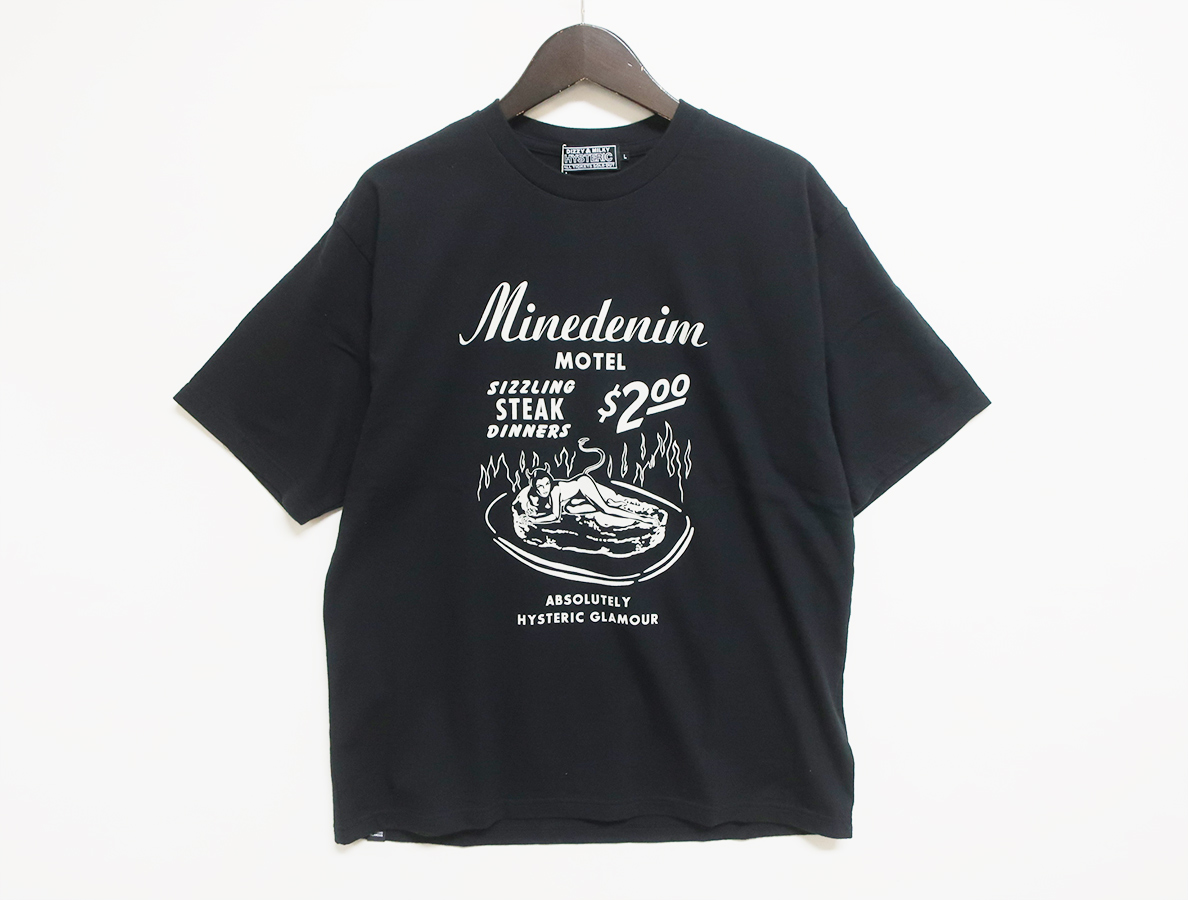 定番から日本未入荷 HYSTERICGLAMOUR×MINEDENIM BlackDenimJKT alpesp.com