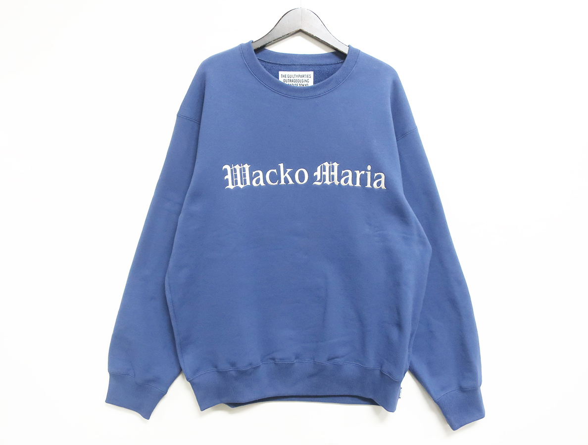 WACKO MARIA MIDDLE WEIGHT CREW NECK SWEAT SHIRT 通販・正規取扱店