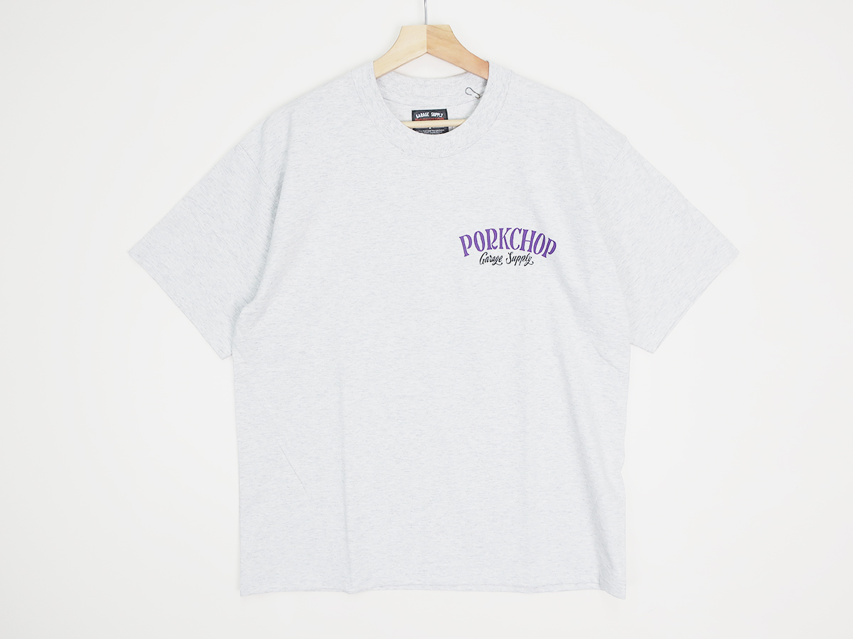 PORKCHOP ポークチョップ PORK BACK S/S TEE Tシャツ-