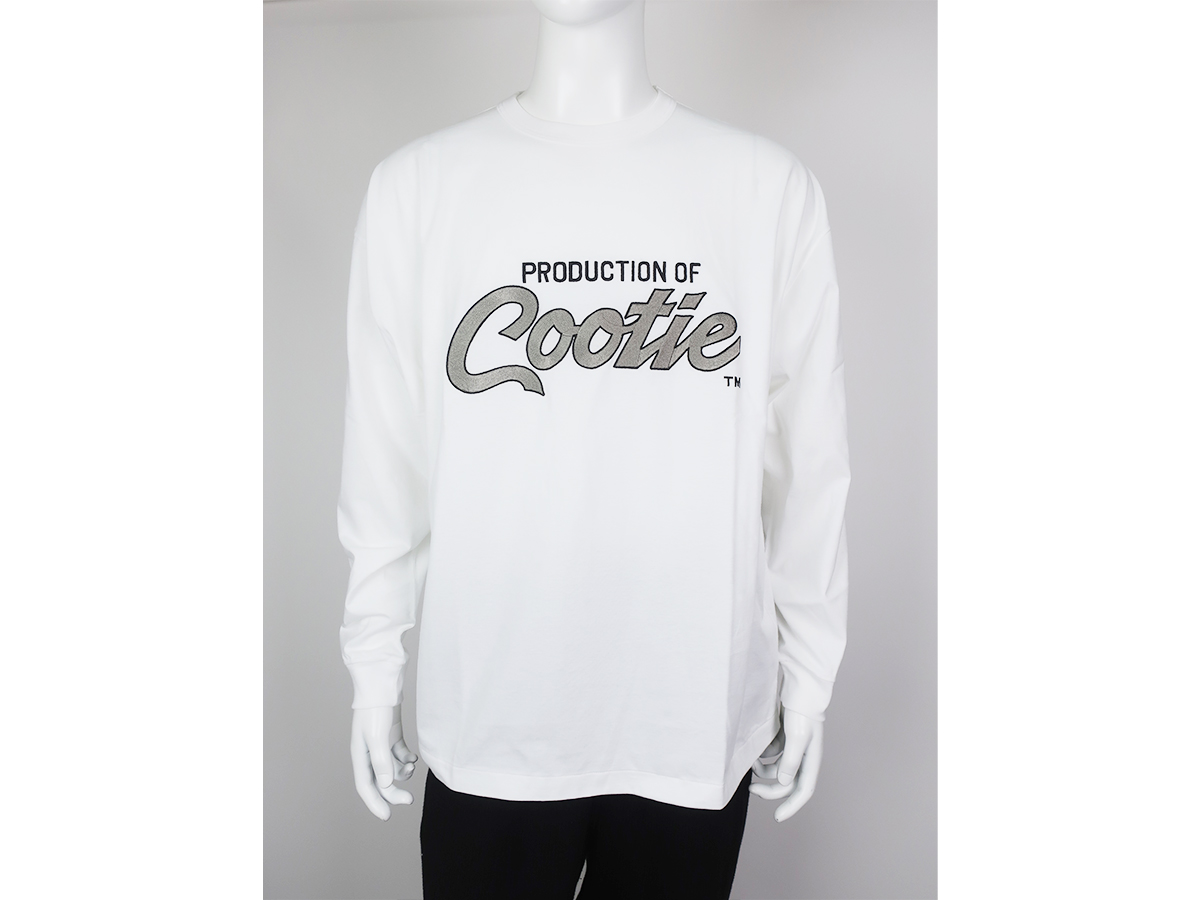 COOTIE / Embroidery Oversized L/S Tee abitur.gnesin-academy.ru