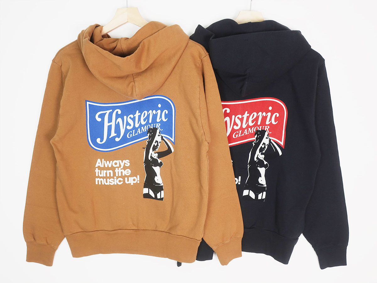 HYSTERIC GLAMOUR MUSIC UP パーカー 通販 | 正規取扱店 - CHOOSE