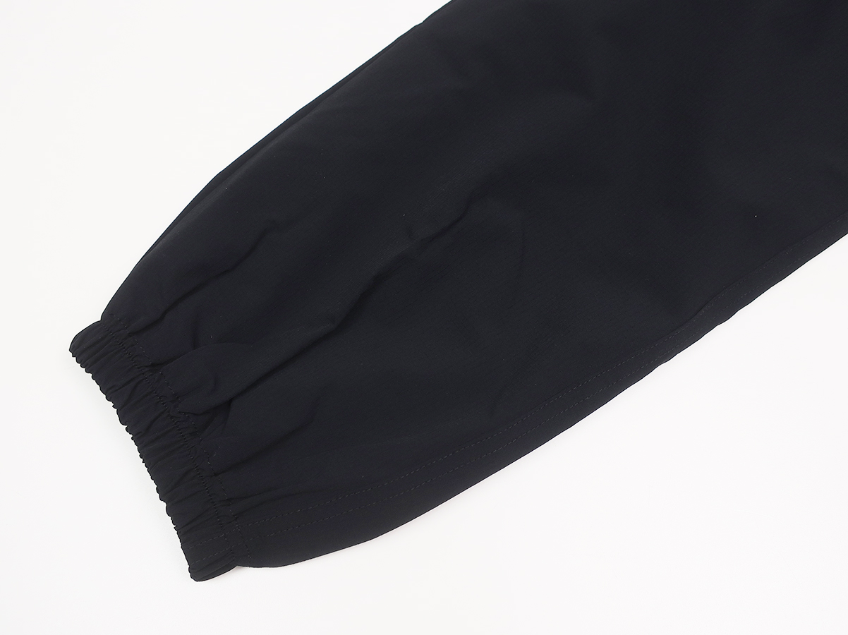 ふるさと割 Acy エーシー 23aw NYLON PANTS BLACK - パンツ