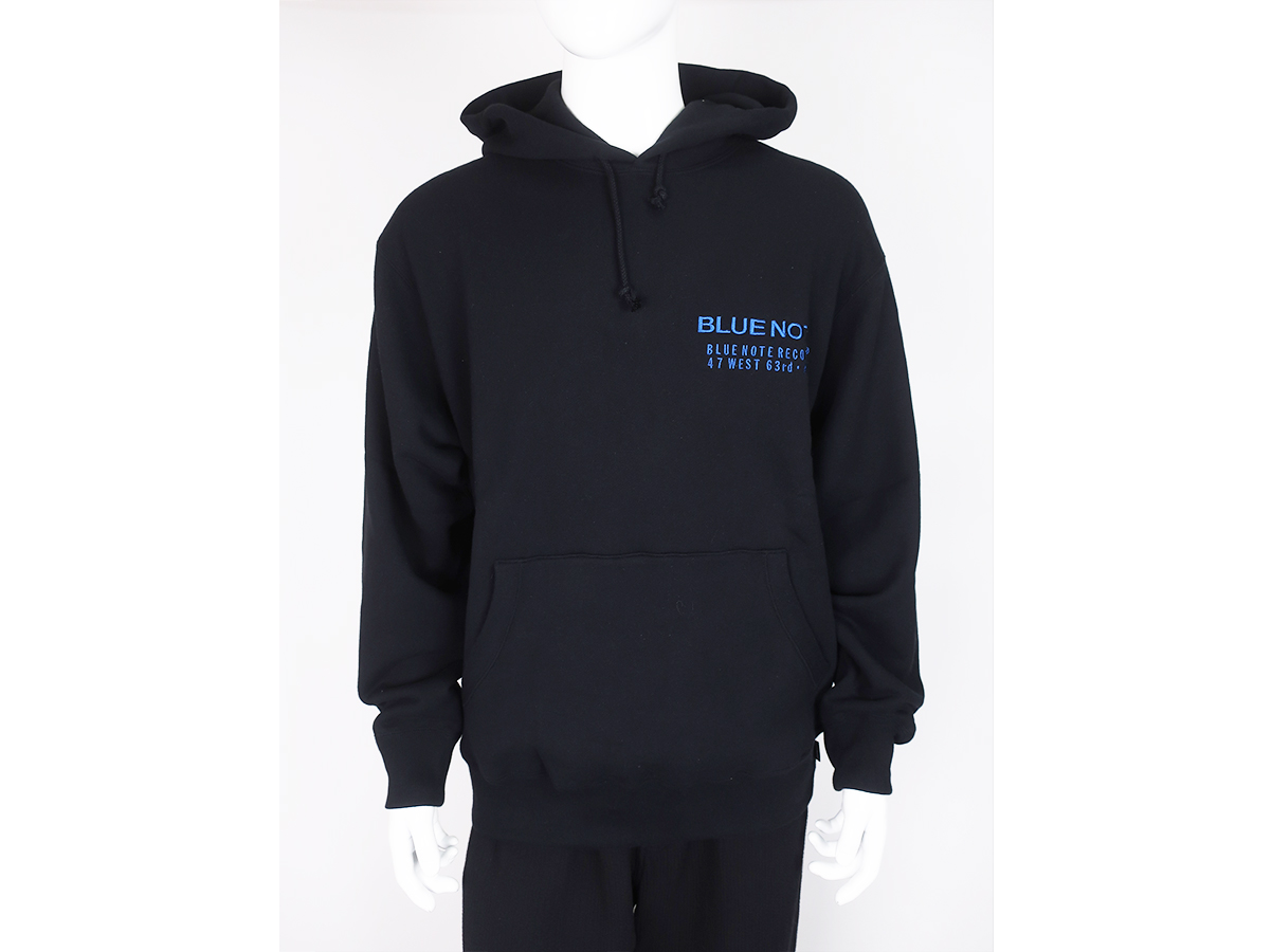 WACKO MARIA BLUE NOTE / MIDDLE WEIGHT PULLOVER HOODED SWEAT SHIRT