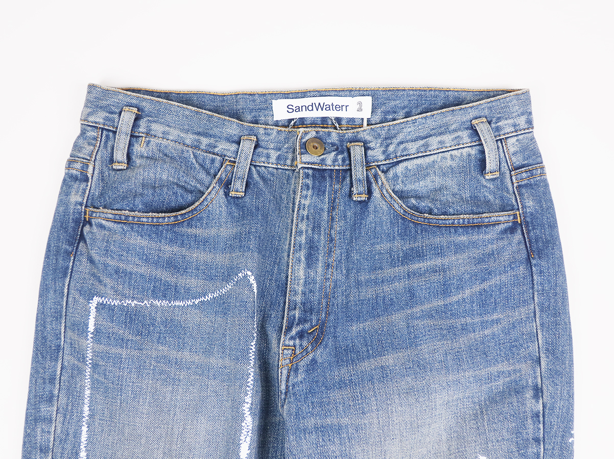 SandWaterr RESEARCHED 5P JEANS 12.5oz DENIM SASHIKO 通販 | 正規