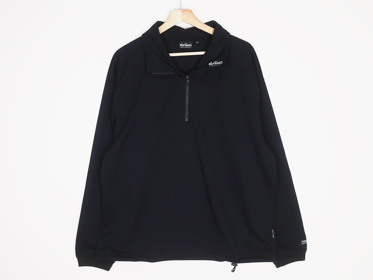 WILDTHINGS W2LS LEVEL2 THERMOLITE DRYGRID HALF ZIP SHIRT 通販 正規