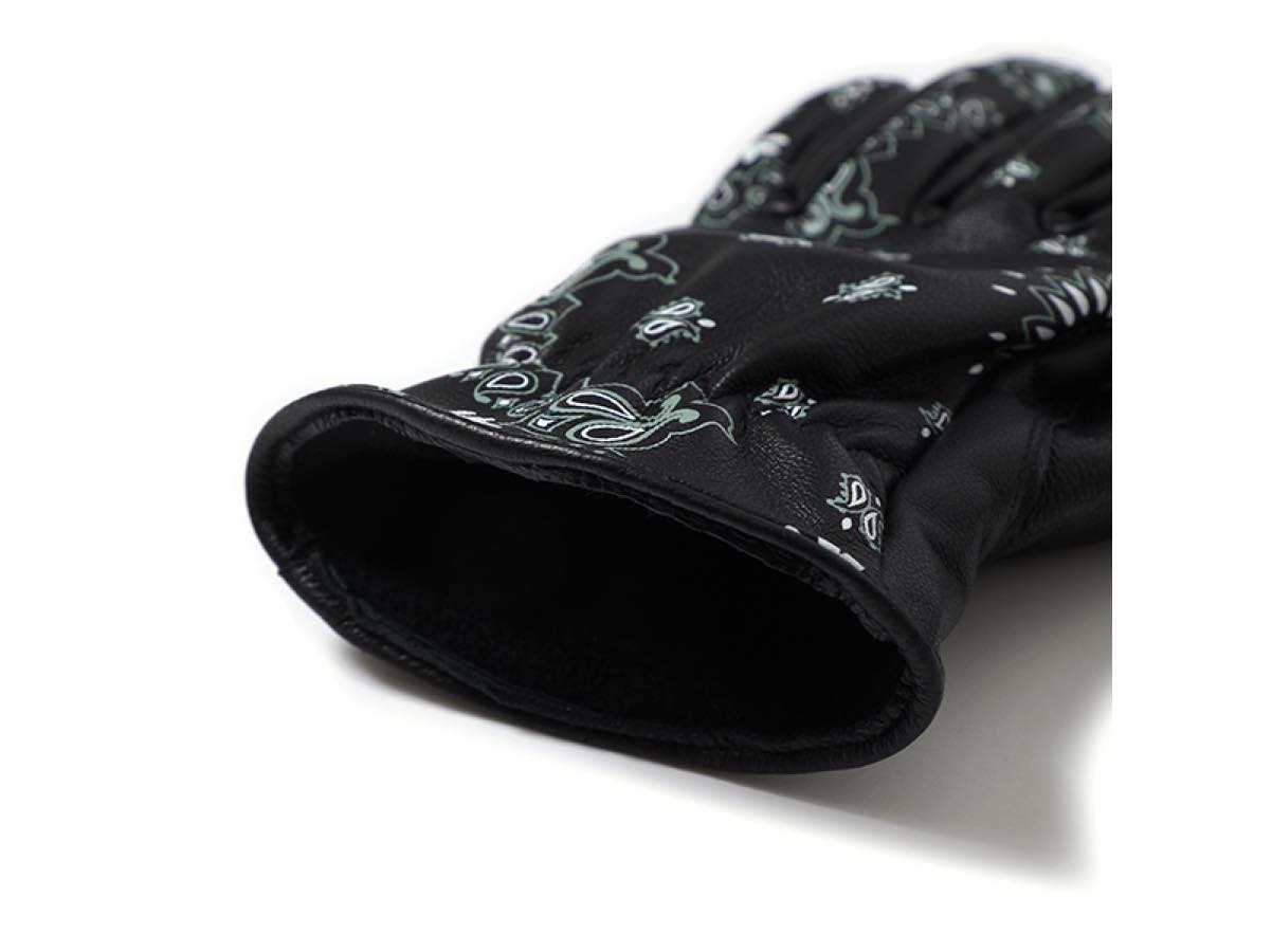 challenger BANDANA LEATHER GLOVE Lサイズ-