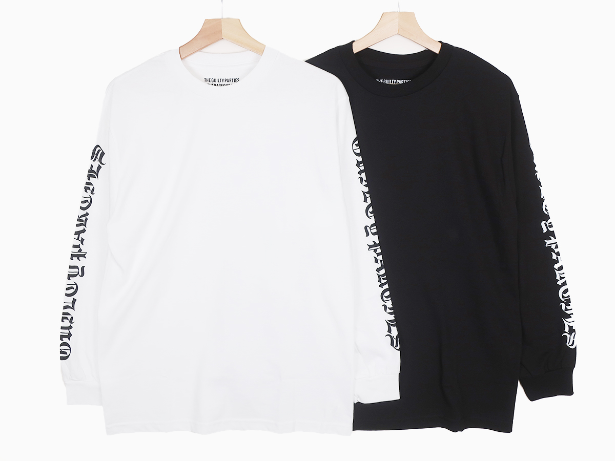 WACKO MARIA TIM LEHI / CREW NECK LONG SLEEVE T-SHIRT ( TYPE-3