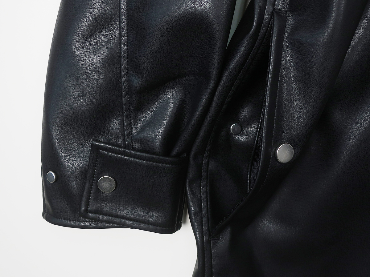 OUTSIDER SHIRT JACKET (NEO LEATHER) 通販 正規取扱店 - CHOOSE